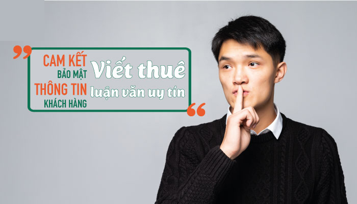 DỊch vụ viết luận văn thuê ở TPHCM