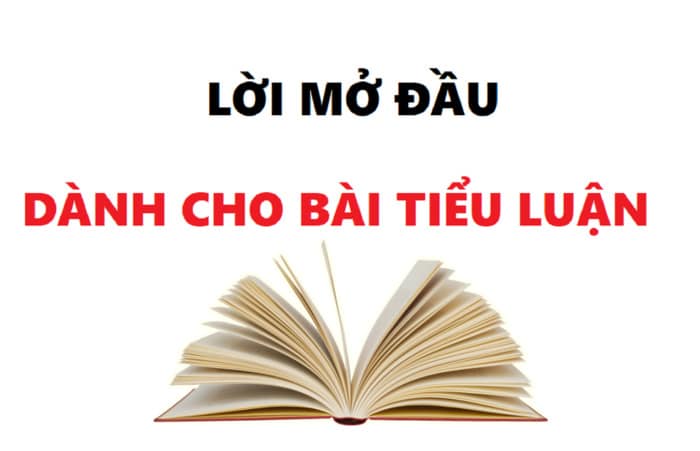Lời mở đầu dành cho bài tiểu luận viết tay