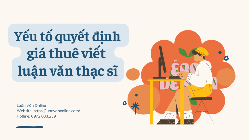 giá thuê viết luận văn thạc sĩ