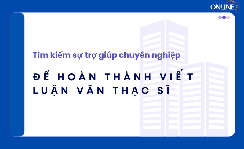 Cách viết luận văn thạc sĩ