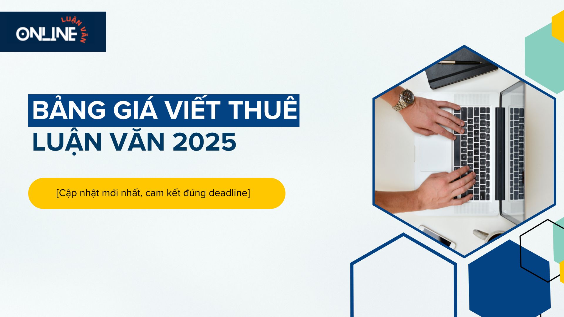 Bảng giá viết thuê luận văn 2025