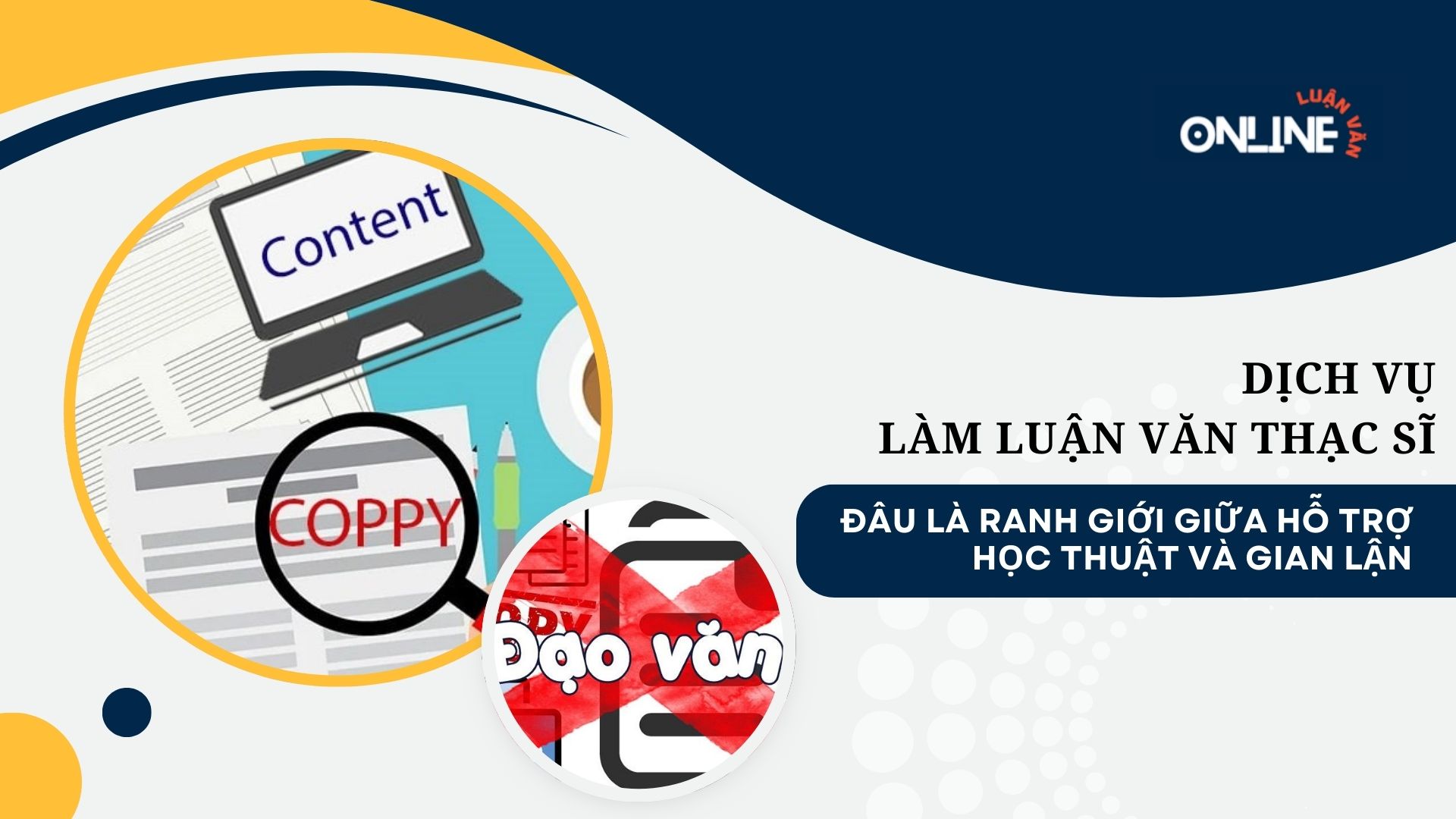 Dịch vụ làm luận văn thạc sĩ
